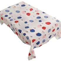 Leodye 1PCS Rectangle Table Cloth, Waterproof Tablecloth Oil Proof Spill Proof Vinyl Table Cloth, Wipe Clean Plastic Table Cover for Dining, Camping, Indoor and Outdoor -35.43×53.94IN