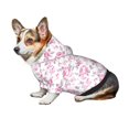 thumbnail image 7 of Pofeuu Rose Flowers Print Dog Clothes Dogs Sweater Soft Puppies Clothing Winter Puppy Sweaters Warm Outfit for Dogs-Medium, 7 of 7