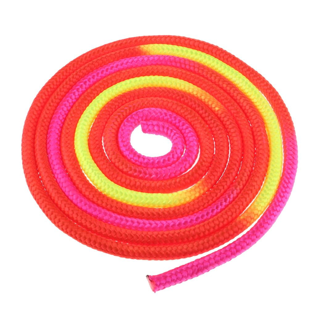 Wchiuoe Gymnastics Arts Rope, Jump Ropes with Rainbow Color, Used for  Official Rhythmic Gymnastics Rope Competition, Fitness Sports Training,  Artistic Rope Training, Fits for Adult and Child: Buy Online at Best Price