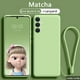 thumbnail image 1 of Samsung A04 A14 A34 A54 A04S A53 4G 5G Funda De Silicona Líquida Con Cubierta Completa De La Cámara Sin Cordón Galaxy Cuerda Correa A Prueba De Golpes, 1 of 4