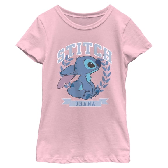 Girls Lilo & Stitch Athletic Ohana T Shirt