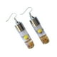 thumbnail image 2 of Pendientes de gota Sonducket para mujer colgante de botellas de cristal joyería delicada elegante Regalo Amarillo, 2 of 6