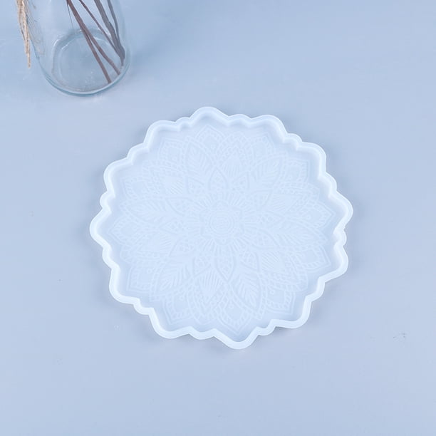 Moldes Silicona Resina 30 Cm, Moldes Resina Epoxi Grandes Bandejas Decorativas Grandes Epoxi Moldes Para Fundición De Resina Epoxi, Molde Grande De Resina Para La Fabricación De Frutas Y Té
