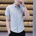 thumbnail image 5 of Camisas y blusas a rayas para hombre, ropa de manga corta, marca barata, estética, botones, tops para hombre, moda 2024, diseñador, lujo, xxl, 5 of 5