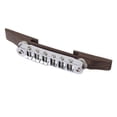 thumbnail image 4 of Archtop Guitar Rosewood Bridge W/ Chrome Plated Regular Saddles Adjustable, 4 of 8