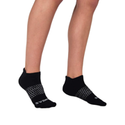 Bombas Cushioned Ankle Socks, Black, Size Large, 5-Pack