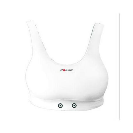Polar Cardio Sports Bra for Heart Rate Monitors (White - M (34-36 ...