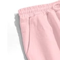 thumbnail image 7 of LTTVQM Men's Cotton Linen Shorts Casual Elastic Waist Drawstring 2026 Summer Beach Vacation Shorts with Pockets Pink S, 7 of 7