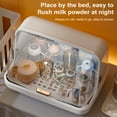 thumbnail image 5 of Homelife Baby Bottle Drying Rack with Cover 360-Degree Sealing Kitchen Cabinet Organizer Bottle Holder for Valves Straws Nipples Space-Saving Countertop Dryer, 5 of 13