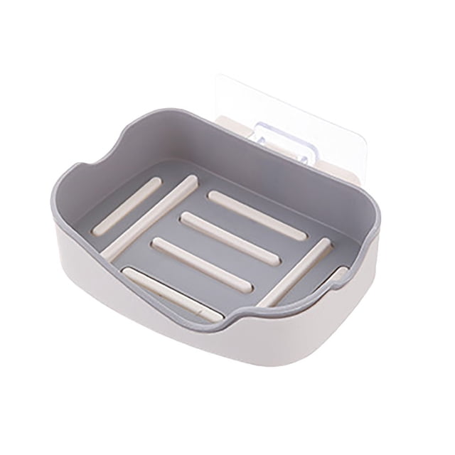 Less Than 5 Drain Rack Soap Dish for Shower Soap Dishes Soap Savers for Bar Soap Soap Bar Holder Shower Plastic Soap Holders Easy To Clean Keeps The Soap Dry