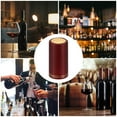 thumbnail image 5 of Unique Bargains Bouchon Rétractable en PVC avec Languette pour Bouteille de Vin, 120 Pcs 30x60mm Couverture Rétractable Double Lignes Rouge, 5 of 5