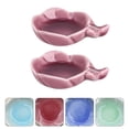 thumbnail image 6 of WHAMVOX  2 Pcs Plum Blossom Ink Tray Calligraphy Dish Plate Practice Accessories, 6 of 8
