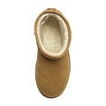 thumbnail image 4 of C&C California Women's Short Cozy Slipper Boots - Winter House Shoes for Women in Cognac Size 8, 4 of 6