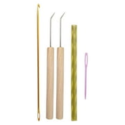 Abbraccia 5 Pieces Round Knitting Loom Hook Set Circular Knitting Loom Set Loom Pick Tool & Pin Weaving Loom for DIY Clothes Scarf Knit
