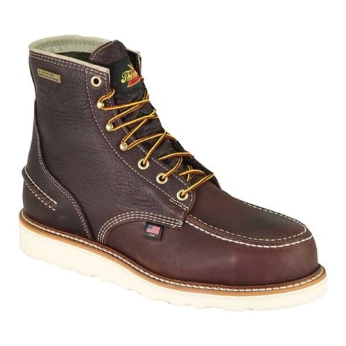 thorogood steel toe moc toe