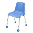 thumbnail image 2 of The Pencil Grip Chair Socks, Blue, Pack of 4, 2 of 2