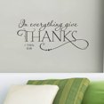 thumbnail image 1 of Adhesivos de pared de PVC que inspiran en todo, da las gracias, 1 of 3