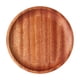 thumbnail image 1 of Bandeja de madera para servir, organizador de vajilla, ensaladera de madera, bandeja redonda de madera para 15cm x 15cm x 15cm, 1 of 6