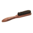 thumbnail image 1 of lionlar Poils Barbe Moustache Coiffant Rasage du Visage Nettoyage Solide Poignée en Bois Courbée, 1 of 7