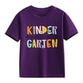 thumbnail image 4 of KAUOD Kindergarten Shirts for Kids, Girls Boys First Day of School T Shirt, Preschool Student Back to School Clothes, 4 of 7