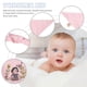 thumbnail image 5 of Toddler Cotton Bibs Double-Layer Press Button Handkerchief for Infants Assorted from Water 5Pcs, 5 of 5