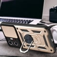 thumbnail image 6 of Case for Xiaomi Mi 11T with Slide Camera Cover,Military Grade Heavy Duty Protection Phone Case Cover with Magnetic Ring Kickstand for Xiaomi Mi 11T Pro/11T 4G SJ Gold, 6 of 14