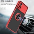 thumbnail image 4 of Shockproof Magnetic Phone Case For Xiaomi Poco X4 Pro X5 5G X3 NFC M3 M4 Pro 4G F4 GT Holder Cover For Poco F3 X3 GT X5 Pro Case, 4 of 5