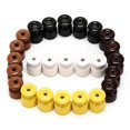 thumbnail image 4 of 5pcs Vintage Small Ceramic Cable Clamp Insulator For High Voltage Power Transmission Good Quality Porcelain Spool Insulators, 4 of 5