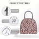 thumbnail image 4 of Fotbe Cow Animal Skin Bolsa de Almuerzo con Estampado, Lonchera Aislada, Contenedor de Comida Reutilizable Tipo Cooler a Prueba de Fugas, 4 of 6