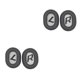 thumbnail image 3 of Sidaley Auriculares Almohadillas para los oídos Cojín Auriculares Auriculares Funda de cuero Reemplazo para Backbeat Pro2 SE Type1 NO1, 3 of 6