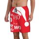 thumbnail image 2 of Fotbe Saying Ho Ho Ho Trajes de Baño Estampados para Hombre, Shorts de Verano de Secado Rápido, Ropa de Playa, Bañadores-3X-Large, 2 of 6