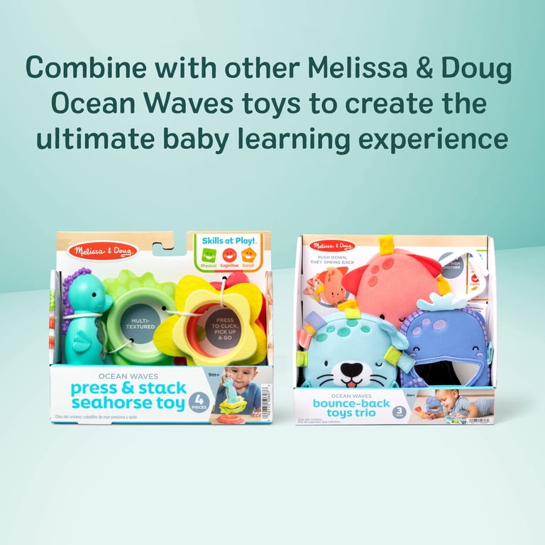 Ocean Waves Press and Stack Stacking Toy photo 8