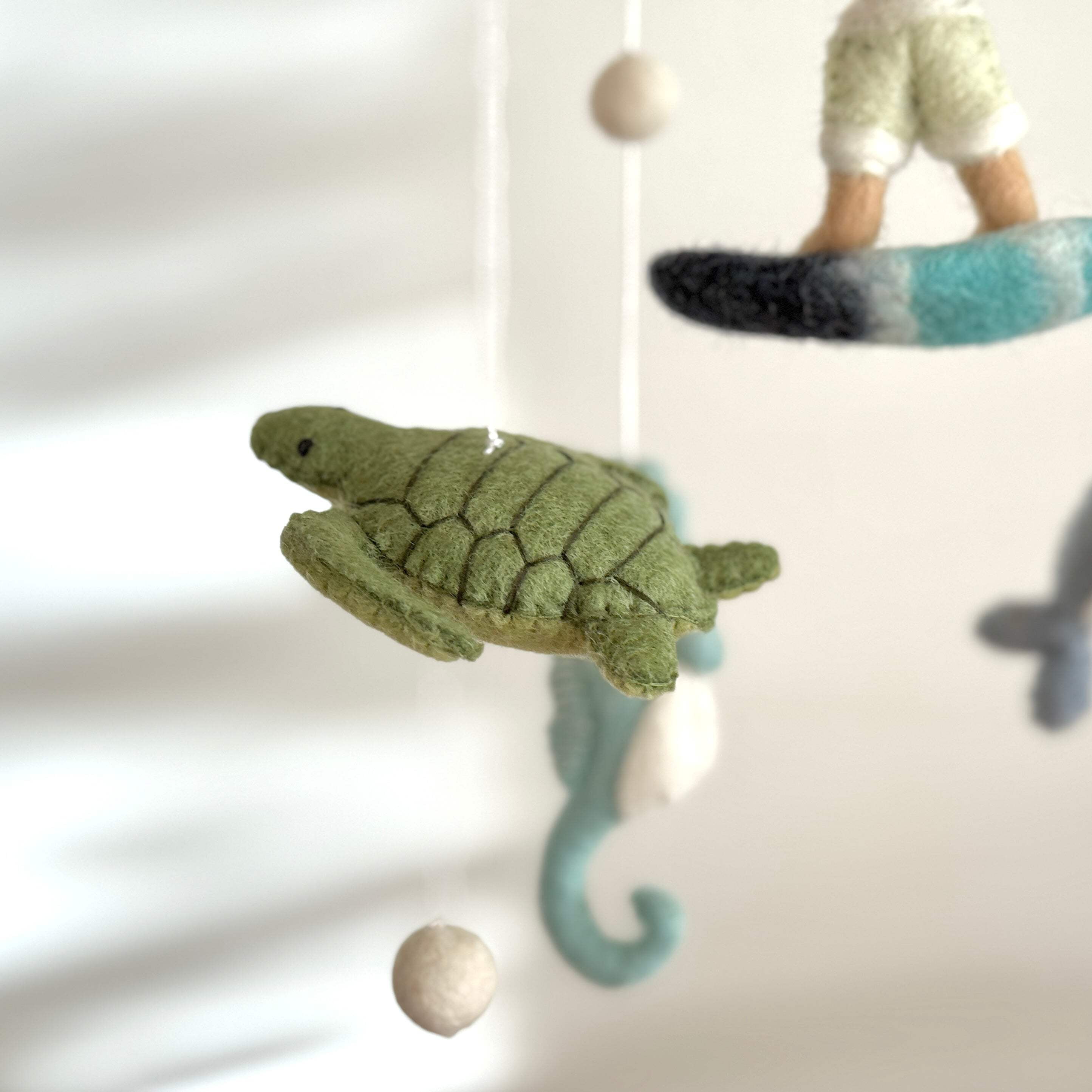 Baby Mobile - Surfer Boy  Ocean Creatures