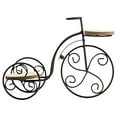 thumbnail image 7 of TJ Global 2-Plant Iron Bicycle Plant Stand, Metal Wire Flower Pot Wrought Iron Planter for Plants, Flowers, Garden, Patio, Office, Balcony Outdoor and Indoor Decor, 7 of 7