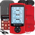 thumbnail image 1 of Estimulador muscular TENS Unit Neocarbon con 16 almohadillas de electrodos, 1 of 7