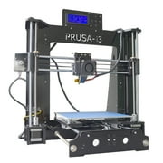 220*220*180MM PRINTER TRONXY P802D LCD SCREEN 3D PRINTER LARGE PRINTING AREA ACRYLIC STRUCTURE US PLUG BLACK GREAT GIFT, BLACK