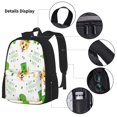 thumbnail image 3 of Balery happy dog. St. Patricks Day Mochila Escolar 3 en 1 para Niños - Mochila Resistente con Lonchera Térmica y Estuche - Mochila Escolar para Niños y Niñas, 3 of 7