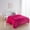 Hot Pink, variant on Flannel Solid Warm Fleece Blanket Brown,1X Blanket,Soft Microfiber Flannel Blankets for Couch Bed Sofa Ultra Warm for All Seasons