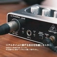 thumbnail image 3 of Behringer UM2 Audiophile 2x2 USB Audio Interface w/ Mic Preamplifier, 3 of 9