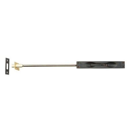 Bronze Flush Bolt - Baldwin 0600.24 Flush Bolt Flush Bolt and Strike Security Bolt 24 Inch ;Venetian Bronze