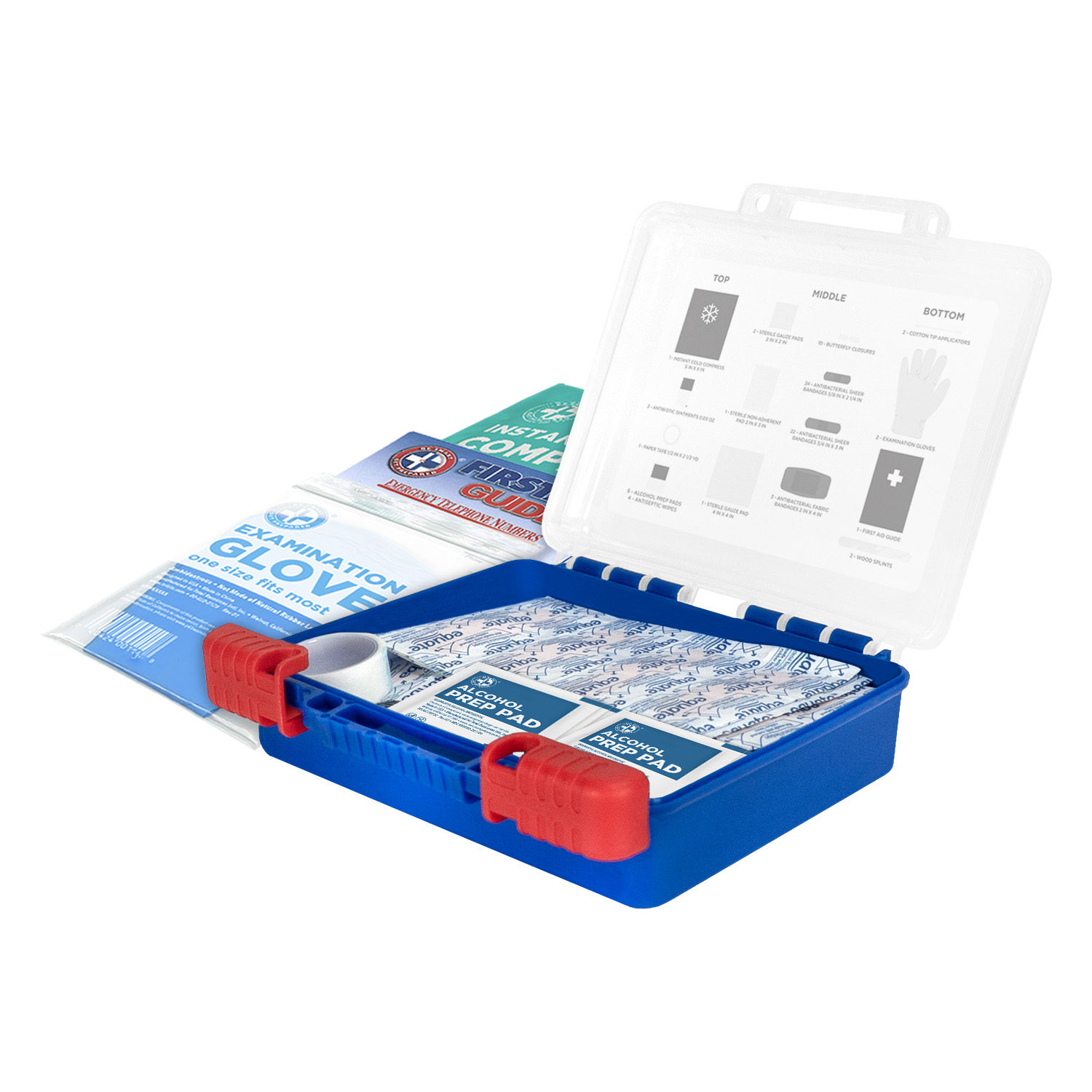 Equate On-The-Go First Aid Kit, 85 Pieces photo 2