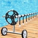 thumbnail image 2 of Cateissary 8pcs Cubierta solar Carrete Correa Nylon Cubierta solar Carrete Accesorio Conjunto Universal Piscina Película Coche Cuerda para atar para Jardín y Patio Cateissary HA013125-00, 2 of 6