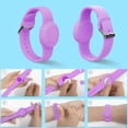 thumbnail image 4 of Replacement Accessories Silicone Tracker Protective Cover Holder Silicone Strap Child Wristband Watch Band Kids Bracelet BLACK, 4 of 8
