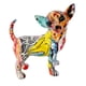 thumbnail image 5 of Estatua de Chihuahua Doodle, figura de perro, decoración de escritorio de resina de Color, detalles delicados, 19x18x9,5 cm, regalo perfecto para inau Estilo D, 5 of 8