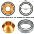 thumbnail image 2 of 6 Pieces 6893x Aluminum Bearing Adapter Aluminum Slash Bearing with Bearing Slash 4 x 4 Bearing Adapter Tools Set Fitting Slipper Shaft for 4 x 4 Models, 2 of 6
