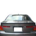 thumbnail image 2 of Ikon Motorsports Trunk Spoiler Compatible With 02-05 BMW E65 7-Series A Style Unpainted PU Rear Wing Lip, 2 of 5