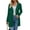 Dark Green, variant on Fantaslook Fall Cardigan for Women Long Sleeve Open Front Cardigan Casual Button Down Coat with Pockets