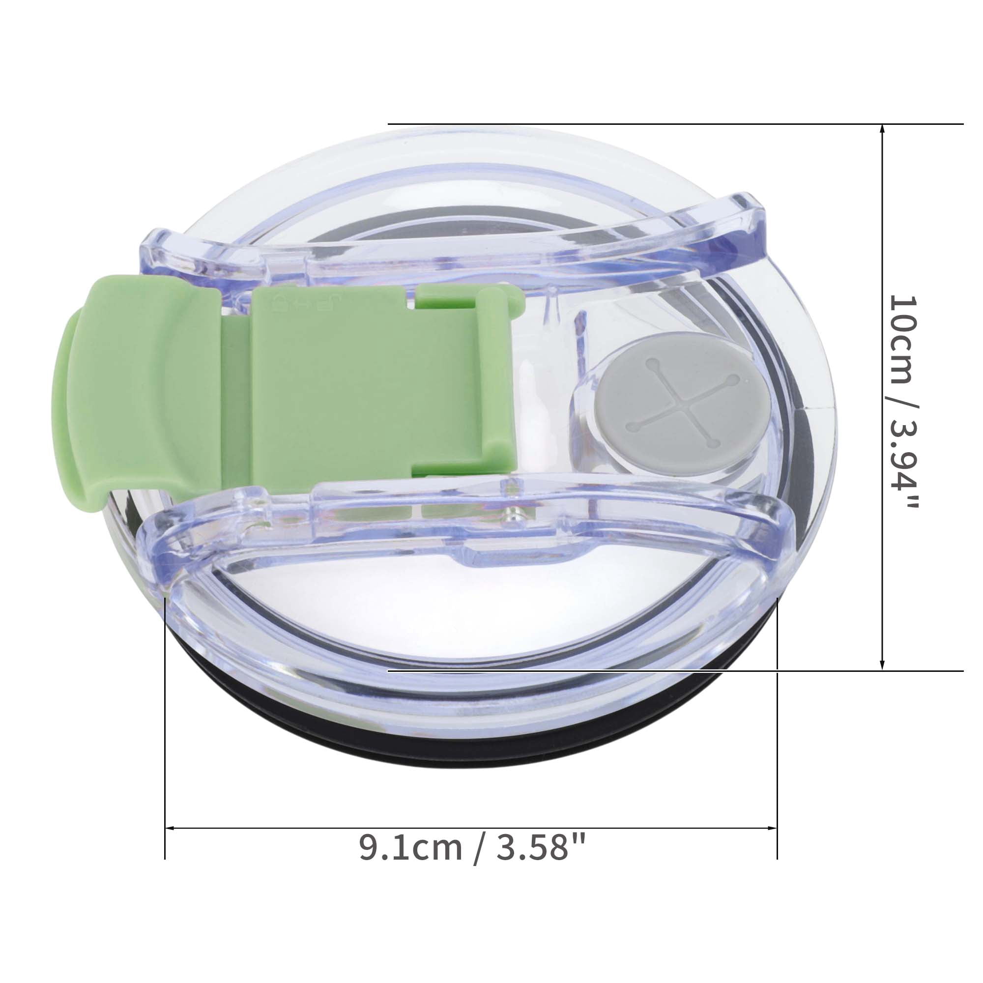 Unique Bargains 1 Pc Lightweight Tumbler Lid for Office Use Daily Activities Green