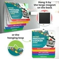 thumbnail image 2 of Air Fryer Cookbook Magnetic Cheat Sheet, Air Fryer Cheat Sheet Magnets Cooking Guide Booklet, Cookbooks Instant Air Fryer Accessories Oven Cooking Pot Temp Times Chart, 2 of 5