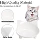 thumbnail image 3 of 2 cuencos para gatos, cuencos antideslizantes para comida para gatos, cuenco para mascotas, cuenco de agua poco profundo para aliviar el estrés de la fatiga, cuenco para perros y gatos, cuen, 3 of 5